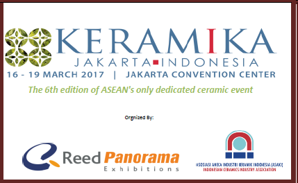 2020印度尼西亚第9届陶瓷展 KERAMIKA 2020